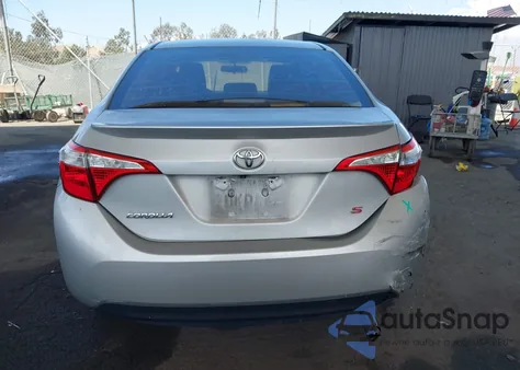 2014 Toyota Corolla S Plus z USA, uszkodzony, nr VIN 2T1BURHE1EC080388